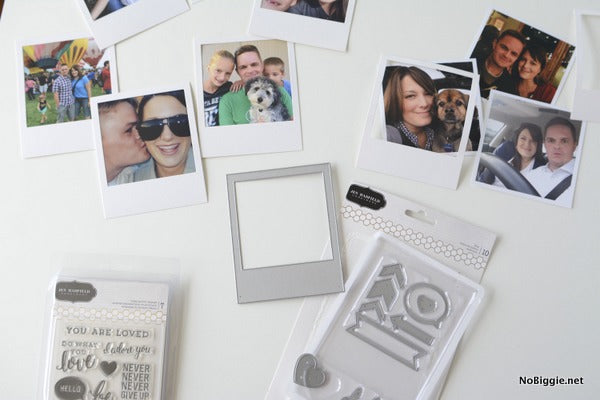 Polaroid Dies / Suajes de Momentos Fotograficos Descontinuado American Crafts