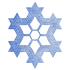 Snowflake 4 Die / Suaje de Copo de Nieve Descontinuado Cheery Lynn Designs