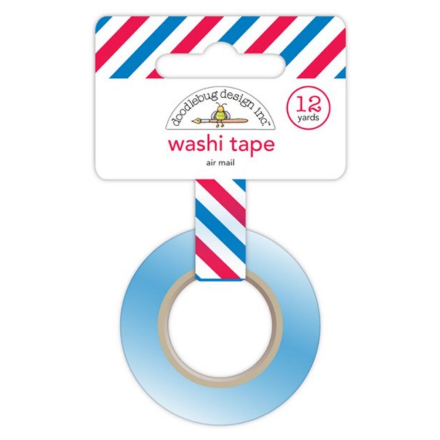 Washi Tape Air Mail / Cinta Adhesiva Correo Aéreo Descontinuado Doodlebug