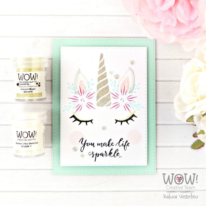 Unicorn Magic Embossing Powder / Polvo de Embossing Unicornio Descontinuado Wow!