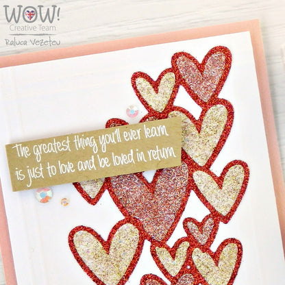 Peachy Keen Embossing Powder / Polvo de Embossing Durazno Descontinuado Wow!