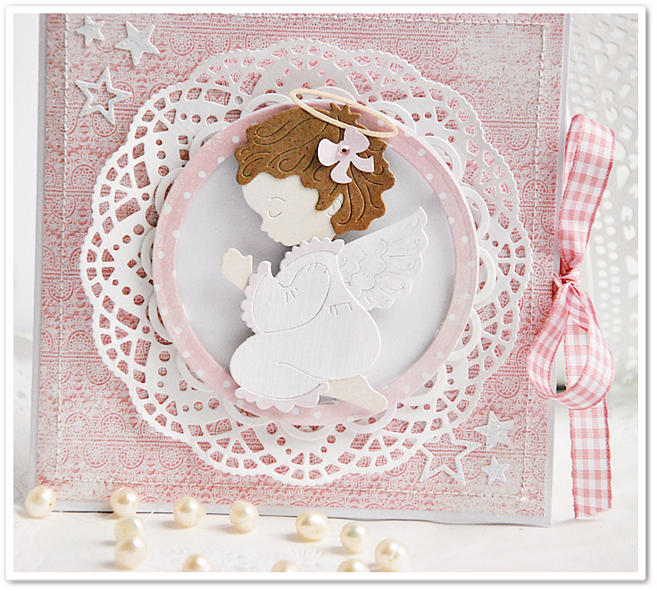 Christmas Angel Die / Suaje de Angel de Navidad Descontinuado Cottage Cutz