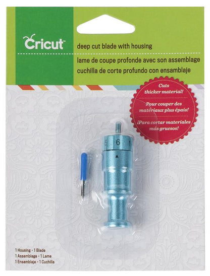 Deep Cut Blade with Housing / Navaja de Corte Profundo para Cricut Descontinuado Cricut
