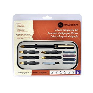 Deluxe Calligraphy Set / Set de Caligrafía de Lujo Descontinuado Manuscript