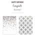 Happy Birthday Embossing Folder / Folder de Grabado y Sellos Cumpleaños Descontinuado American Crafts