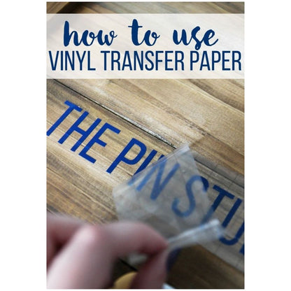 Transfer Film Sheets / Hojas para Transferir Vinil Adhesivo Descontinuado American Crafts