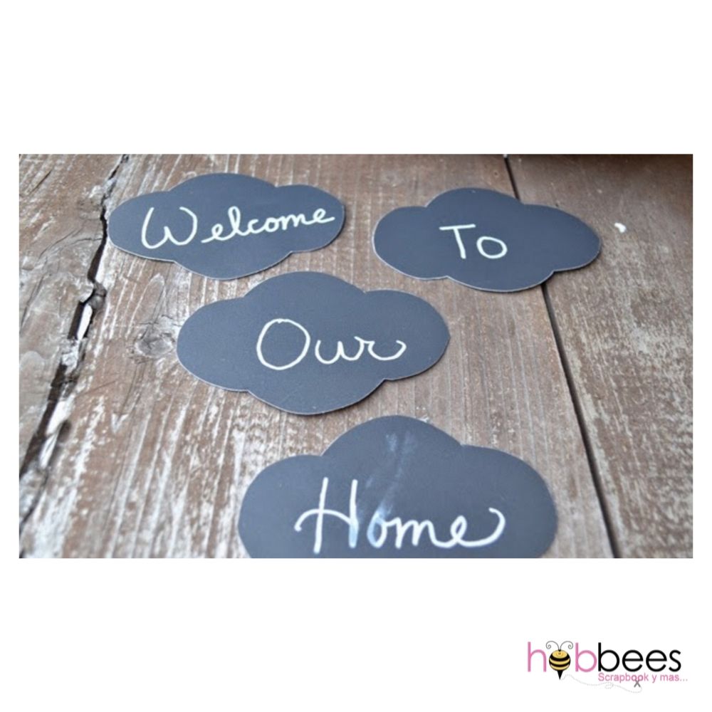 Chalkboard Adhesive Vinyl / Hoja de Vinil Adhesivo Pizarrón Viniles Brookie Craft