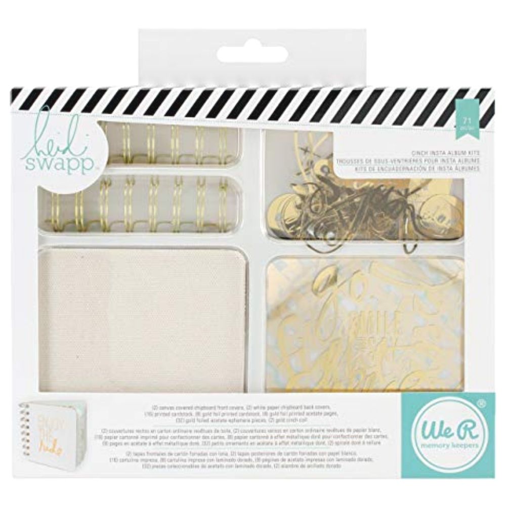 Cinch Insta Album Kit / Kit de Engargolado Accesorios Heidi Swapp
