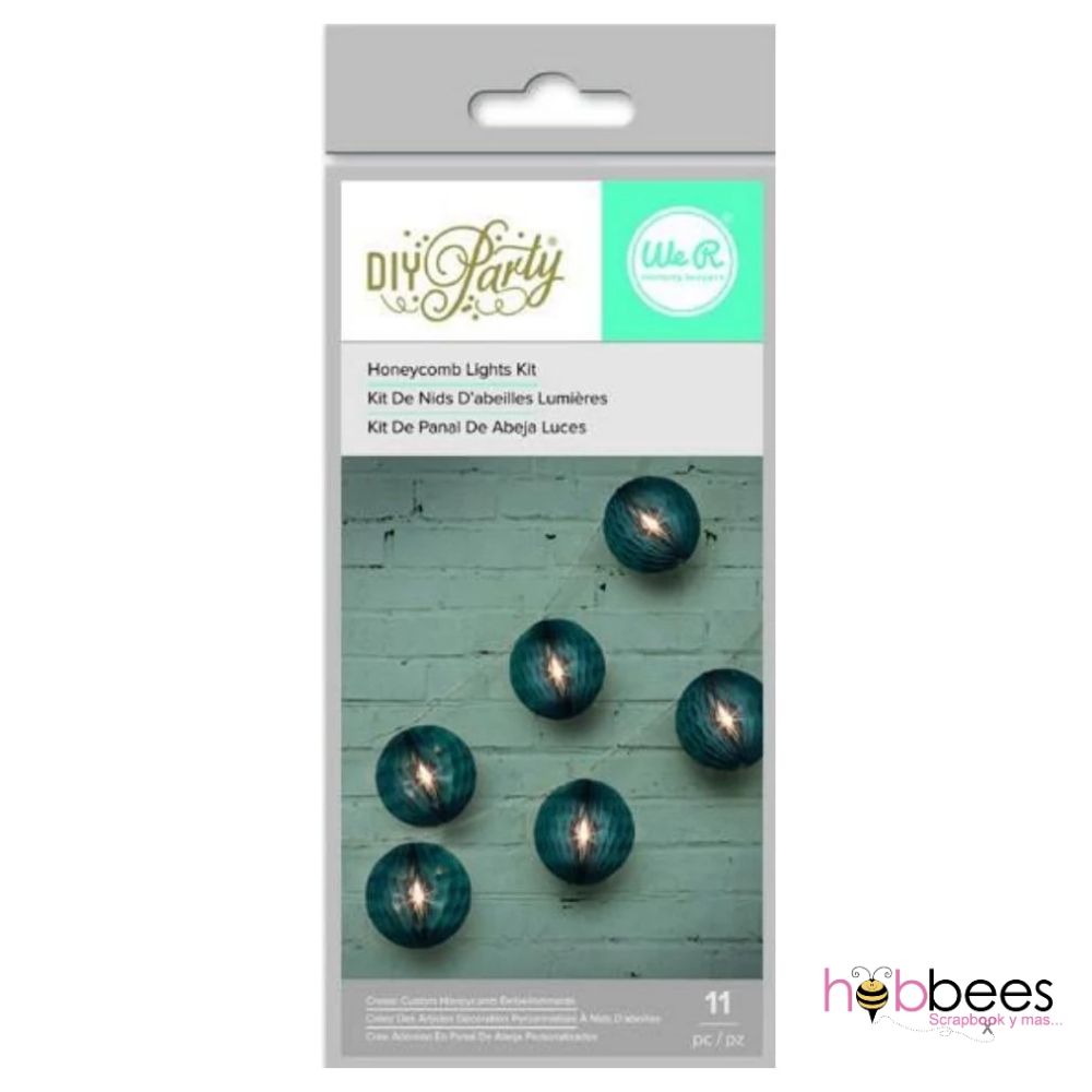 Diecut Paper Diamonds / Diamantes de Papel con Serie de Luces Adornos / Embellishments We R Memory Keepers