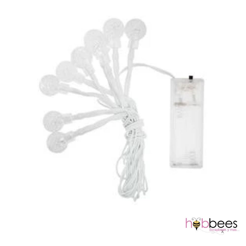 Diecut Paper Lanterns  / Farolitos de Papel con Serie de Luces Adornos / Embellishments We R Memory Keepers