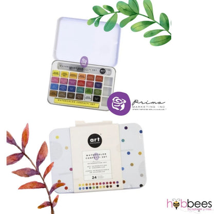 Watercolor Confetti Introduction Set / Set Introductorio de Acuarelas Acuarela Prima Marketing
