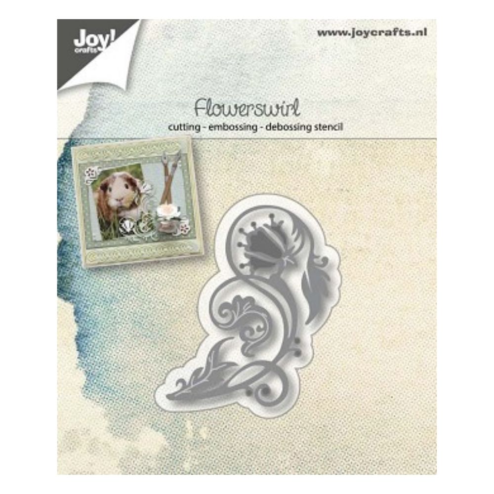 Flower Swirl Die / Suaje de Remolino Floral Descontinuado Joy Crafts