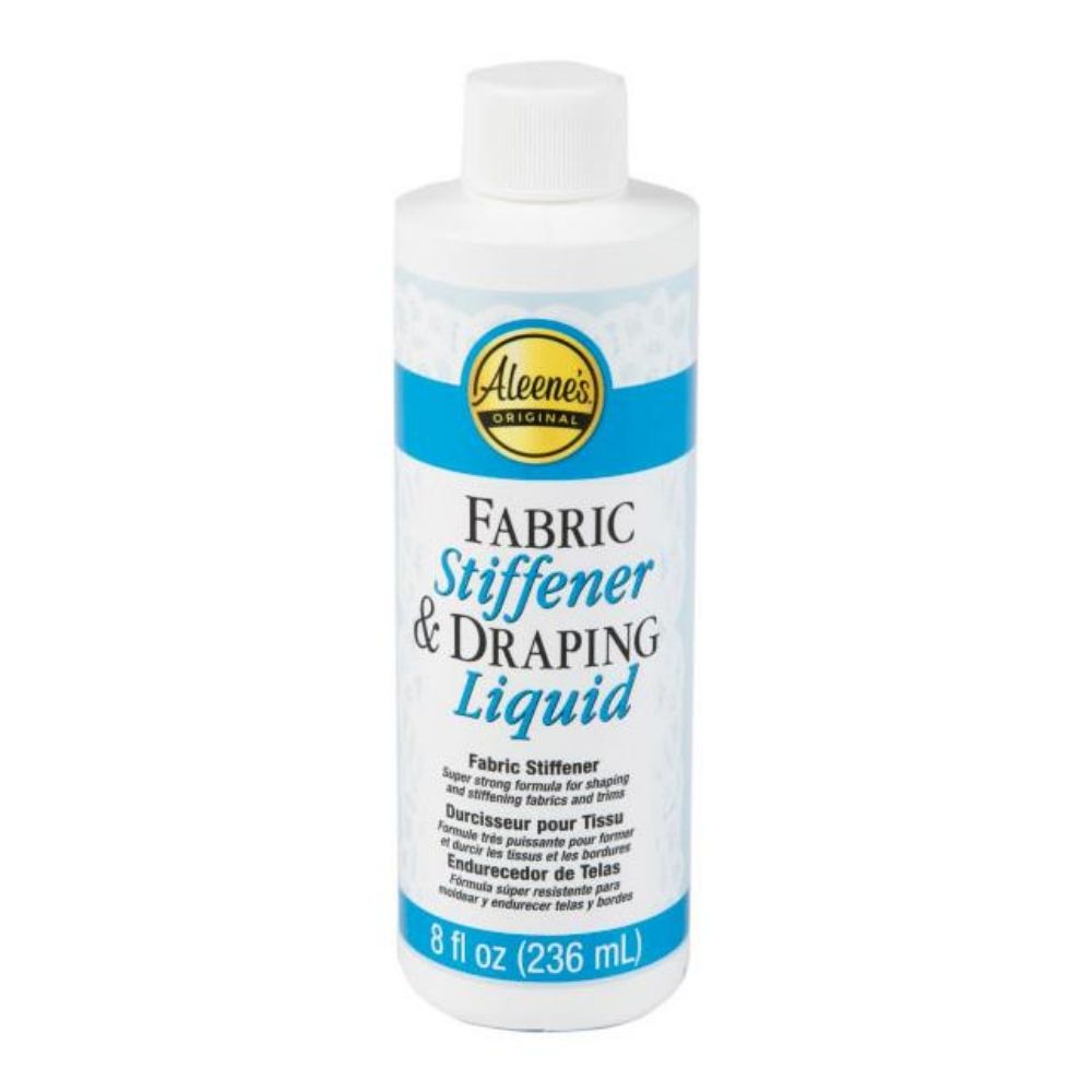 Fabric Stiffener &amp; Draping Liquid / Endurecedor de Tela y Drapeado Adhesivos / Pegamentos Aleene&