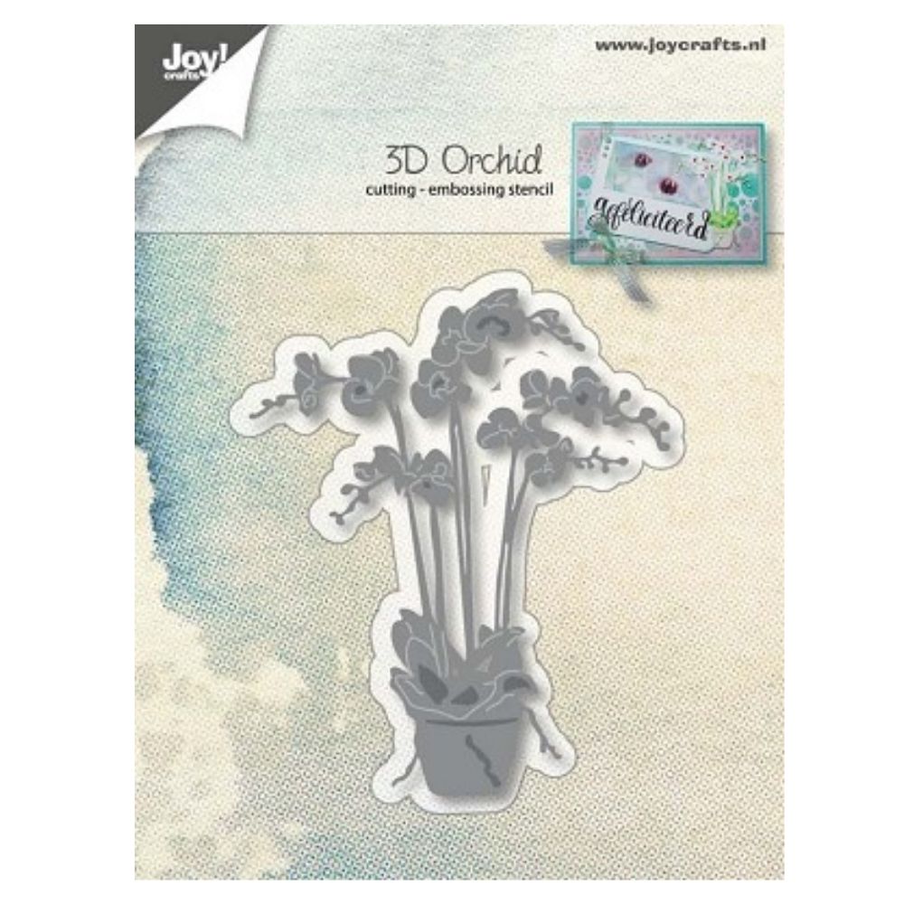 Orchid Die / Suaje de Orquídeas Dados de Corte / Suajes / Troqueles Joy Crafts