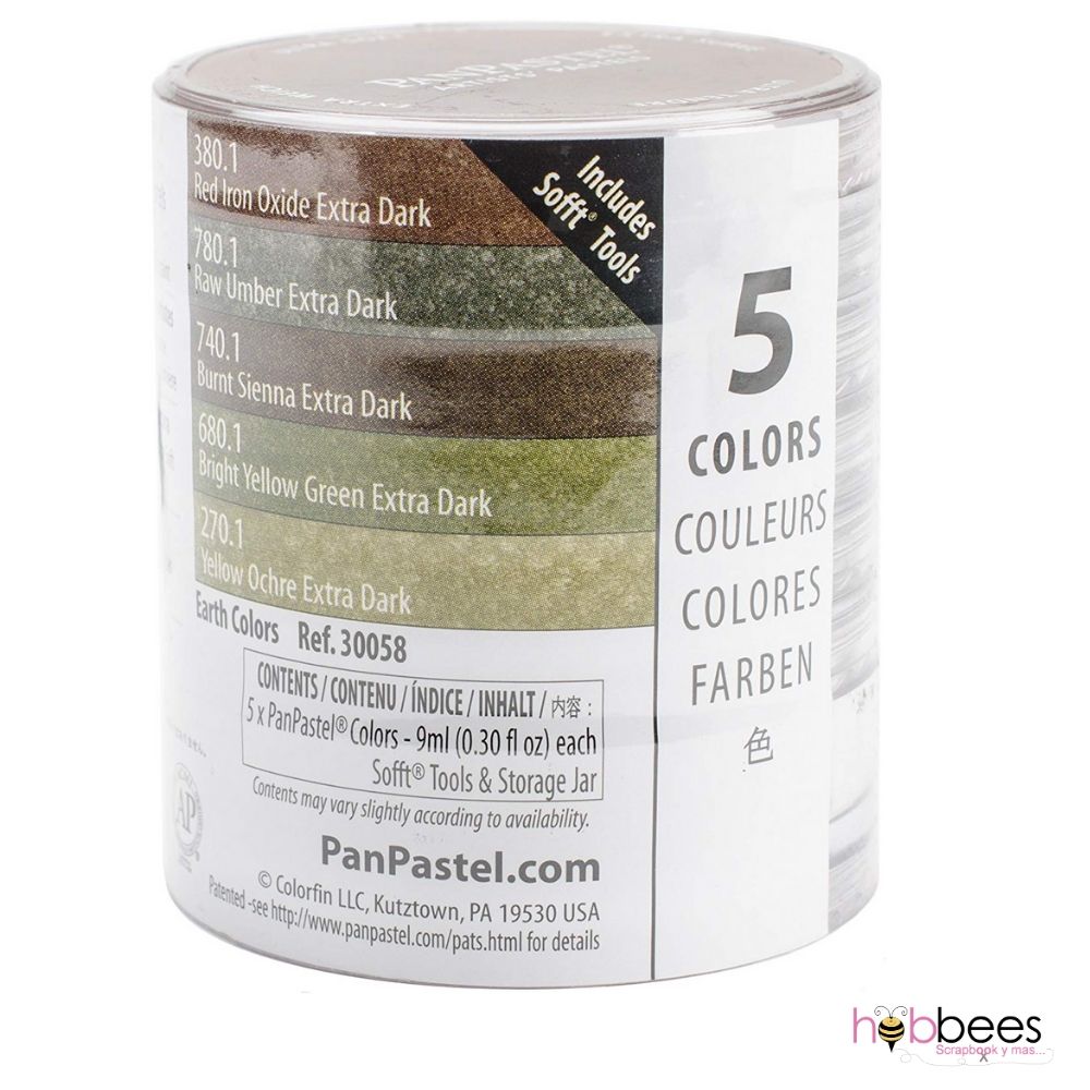 Ultra Soft Artist Pastel Set Earth / Set de Pasteles Ultra Suaves Tierras Descontinuado PanPastel