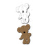 Teddy Bear Die / Suaje de Osito Descontinuado Frantic Stamper