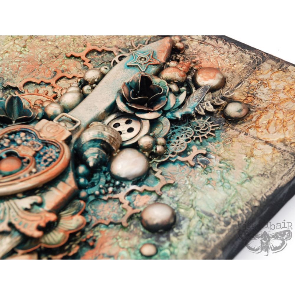 Finnabair Art Alchemy Metallique Wax Rich Copper / Pintura en Cera Metálica Cobre Pintura y Medios Mixtos Prima Marketing