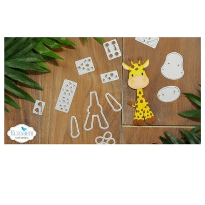 Giraffe Die / Suaje de Corte Jirafa Descontinuado Elizabeth Craft Designs