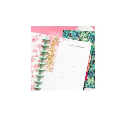 Planner Bookmark Gold Foil / Separador de Libro para Agenda Descontinuado Maggie Holmes