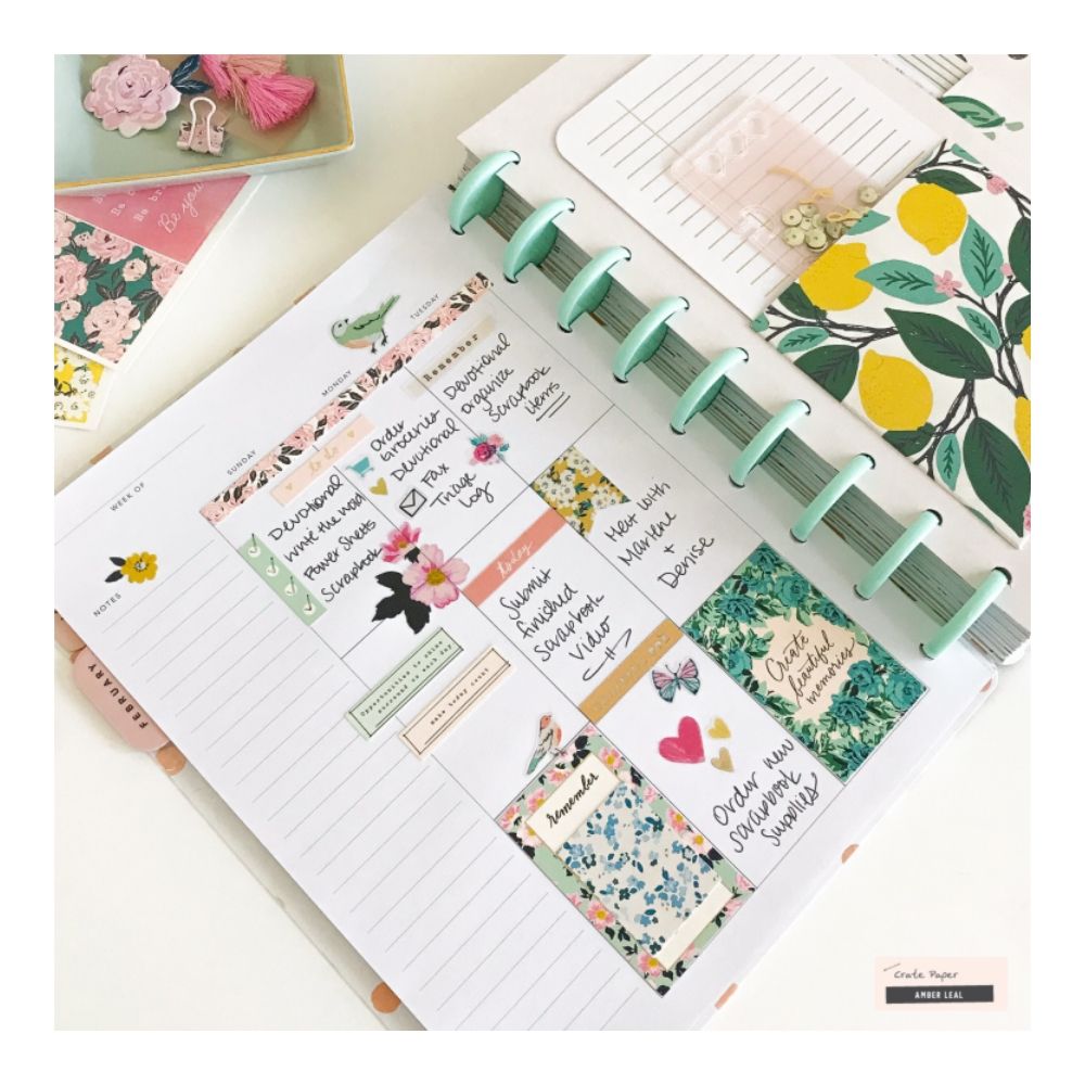Planner Bookmark Gold Foil / Separador de Libro para Agenda Descontinuado Maggie Holmes