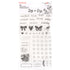 Day-To-Day Planner Clear Stamp Set / Sellos para Agendas Sellos Maggie Holmes