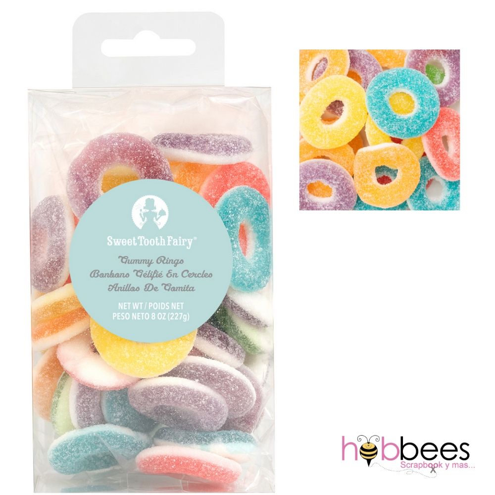 Gummy Candy Rings / Aritos de Gomitas Comestibles Descontinuado Sweet Tooth Fairy