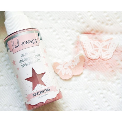 Color Shine Pack 1  / Kit de 6 Tintas en Spray con Brillitos Pintura y Medios Mixtos Heidi Swapp