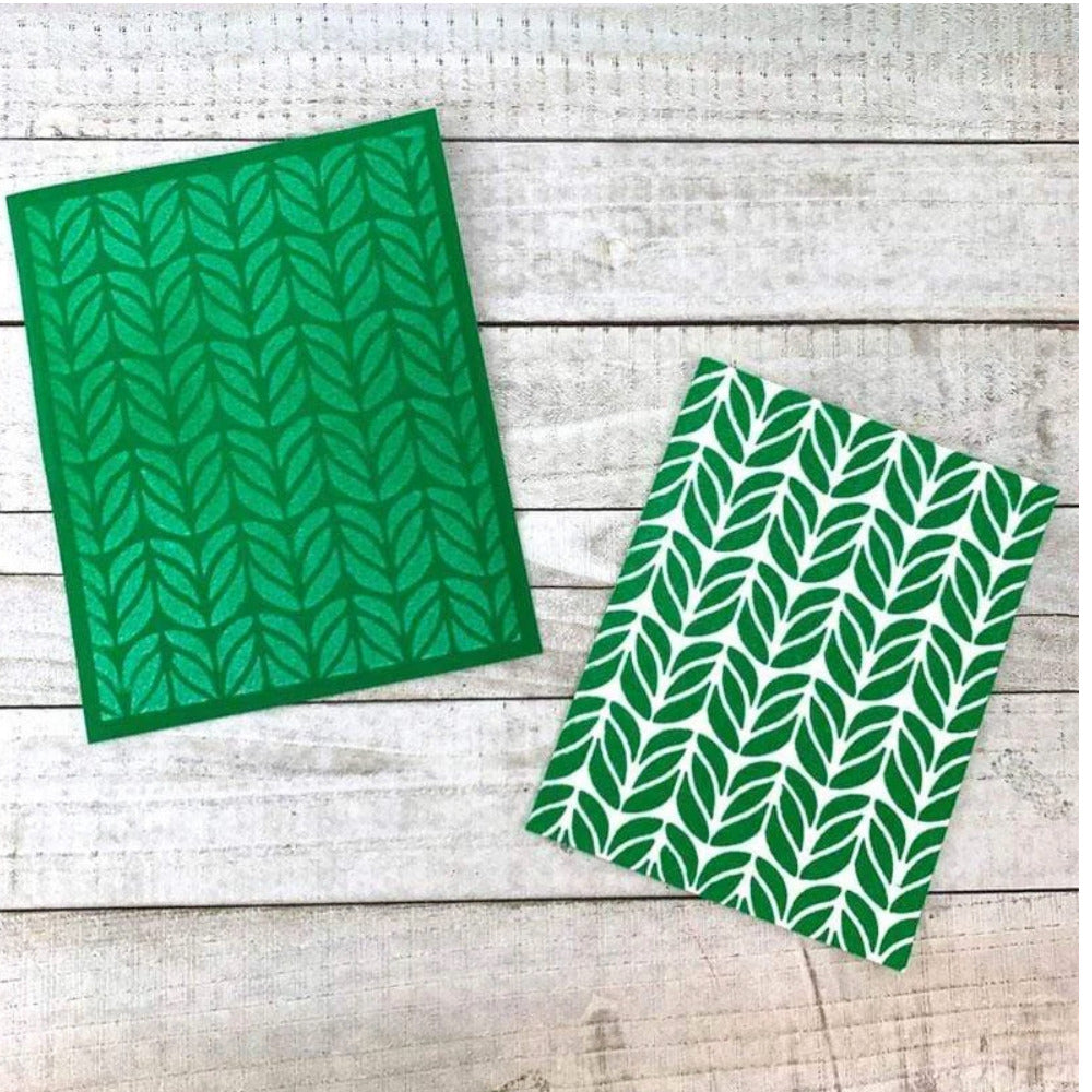 Flock Transfer Sheets Green Envy / Papel Transfer de Terciopelo Verde DESCONTINUADO iCraft