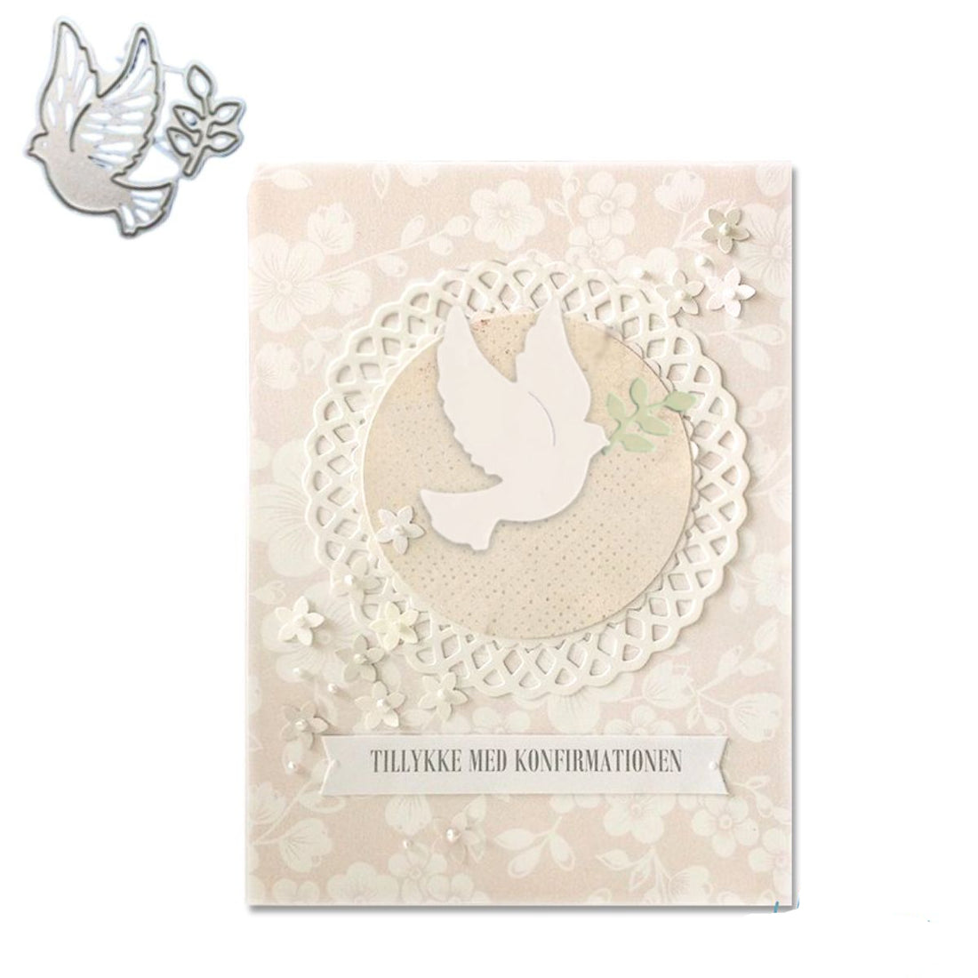 Suajes de Paloma Calada y Olivo Dados de Corte / Suajes / Troqueles Hobbees