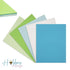 Minty Fresh Cardstock  / 50 Hojas de Cartulina Menta Fresca T. Carta Descontinuado Core&