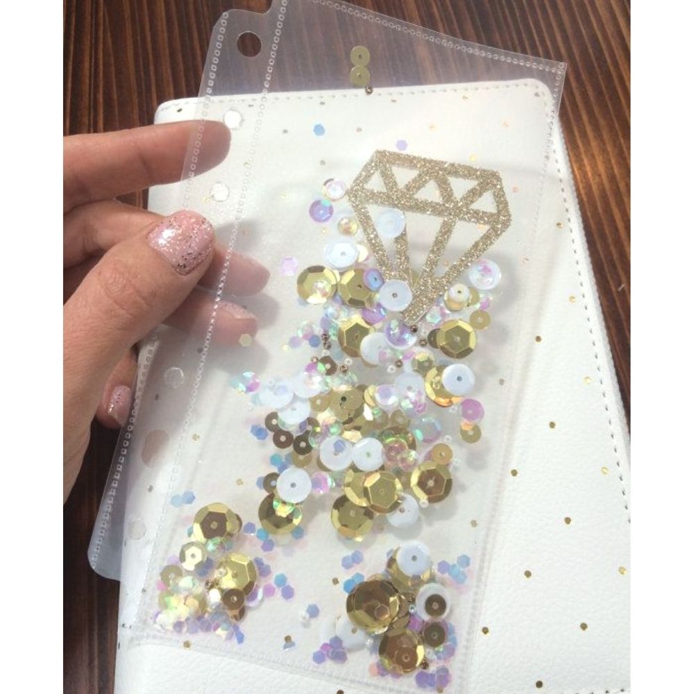Star Sequins Gold / Lentejuelas de Estrellas Doradas Descontinuado Tiny Crafts