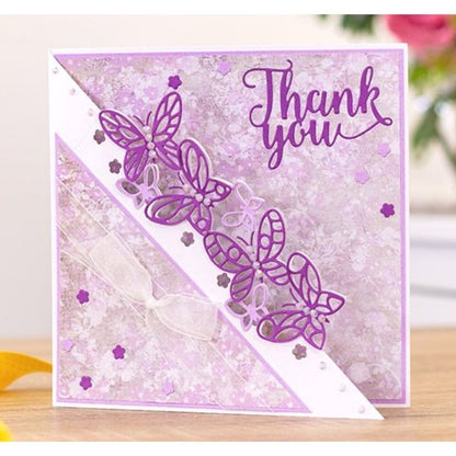 Butterfly Breeze Edge Die / Suaje de Borde de Mariposas Descontinuado Crafter&