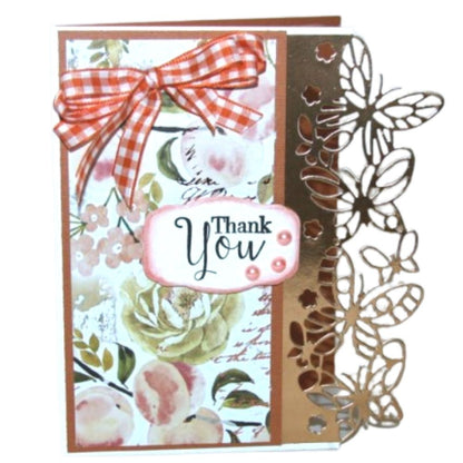 Butterfly Breeze Edge Die / Suaje de Borde de Mariposas Descontinuado Crafter&