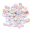 Cupped Sequins White Iridescent / Lentejuelas Blanco Tornasol Descontinuado Darice