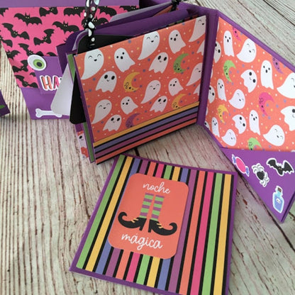 Kit de Papel Cartulina Halloween Descontinuado Memory Kits