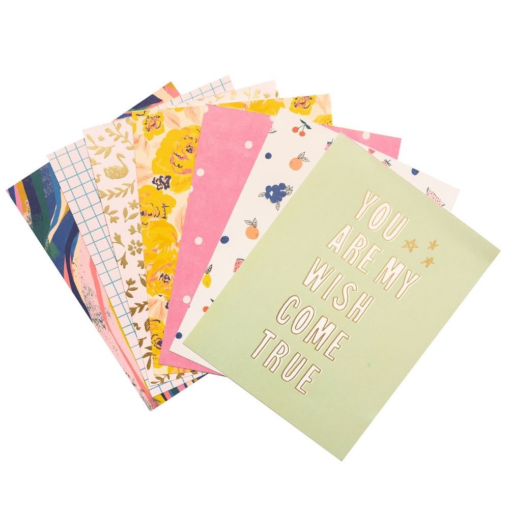 Sweet Story Paper Pad 6" / Block de Papel Decorado Papel Pink Paislee