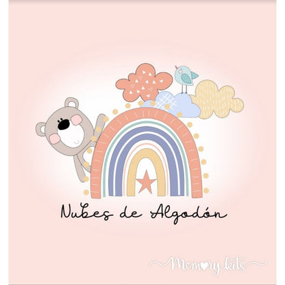 Kit de Papel Cartulina Nubes de Algodón Niños Descontinuado Memory Kits