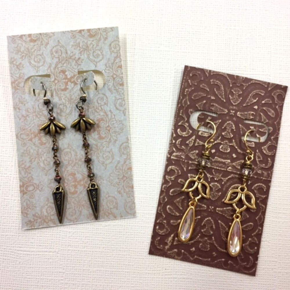 Earring Display Card Punch / Perforadora para Crear Exhibidor de Aretes Perforadoras Easy Earring Cards