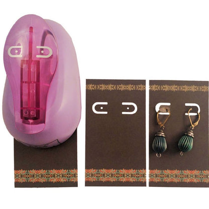 Earring Display Card Punch / Perforadora para Crear Exhibidor de Aretes Perforadoras Easy Earring Cards