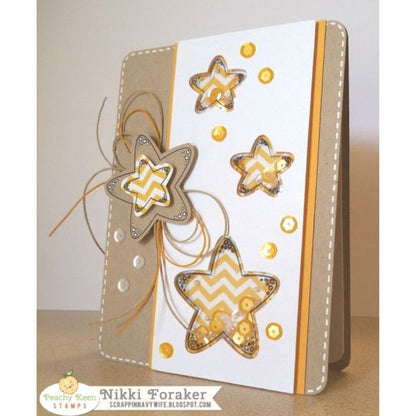 Star Sequins Gold / Lentejuelas de Estrellas Doradas Descontinuado Tiny Crafts