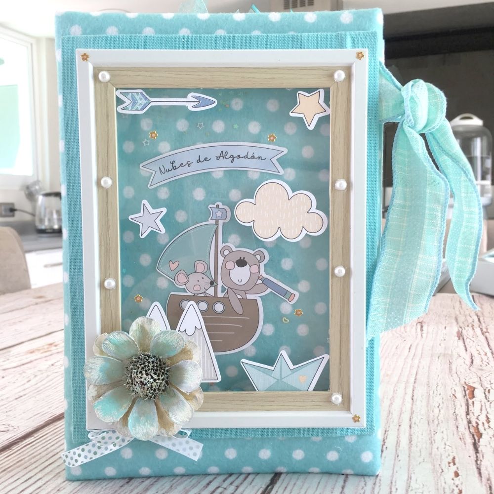 Kit de Papel Cartulina Nubes de Algodón Niños Descontinuado Memory Kits