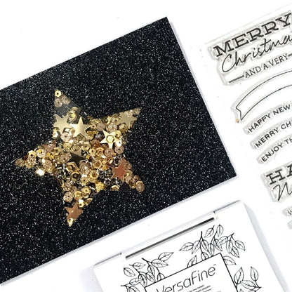 Star Sequins Gold / Lentejuelas de Estrellas Doradas Descontinuado Tiny Crafts