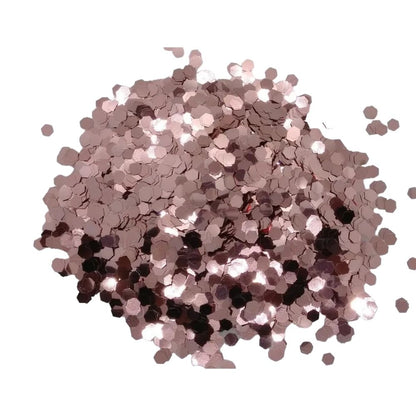 Super Chunky Glitter Rose Gold / Brillantina Gruesa Oro Rosa Descontinuado Darice