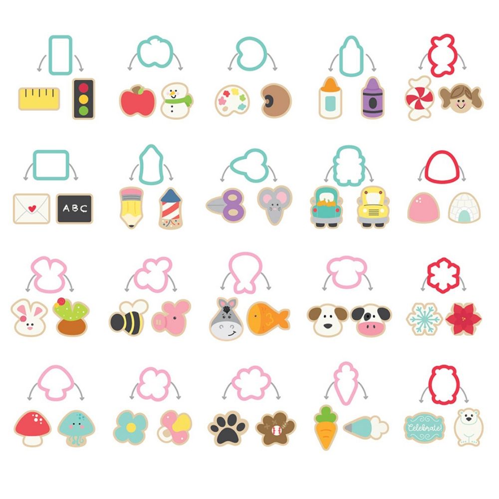 Mini Shape Shifter Cookie Cutter Set 