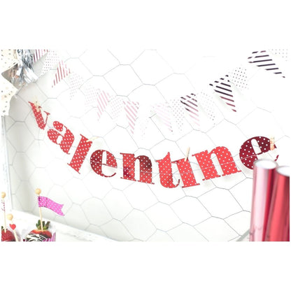 Minc Red Reactive Foil / Rollo de Papel Metalizado Rojo Foil Heidi Swapp