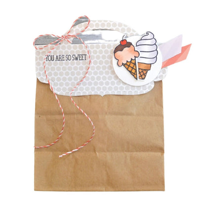 Large Treat Topper die / Suaje de corte para decorar Bolsas Grande Dados de Corte / Suajes / Troqueles Avery Elle