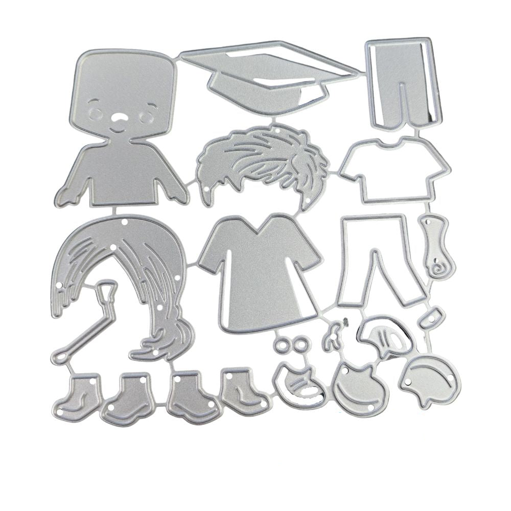 Suaje de Graduación de Niños Dados de Corte / Suajes / Troqueles Hobbees