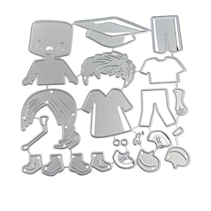 Suaje de Graduación de Niños Dados de Corte / Suajes / Troqueles Hobbees