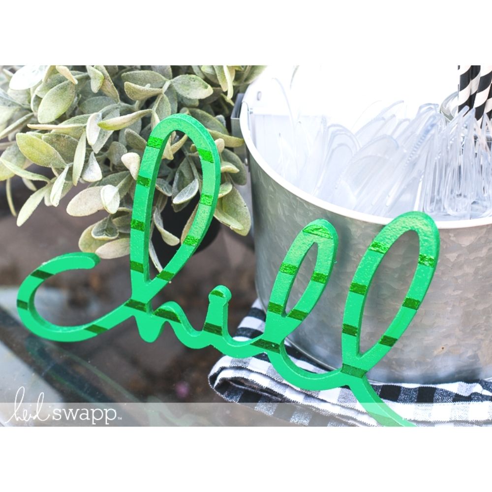 Minc Green Reactive Foil / Rollo de Papel Metalizado Verde