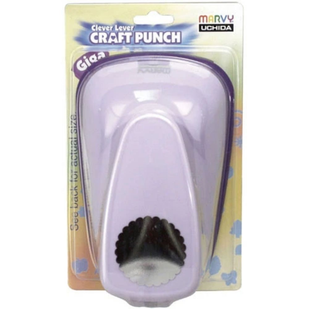 Giga Scalloped Circle 3" / Perforadora de CÃrculo de Escalopa Grande 7.6 cm Perforadoras Marvy Uchida
